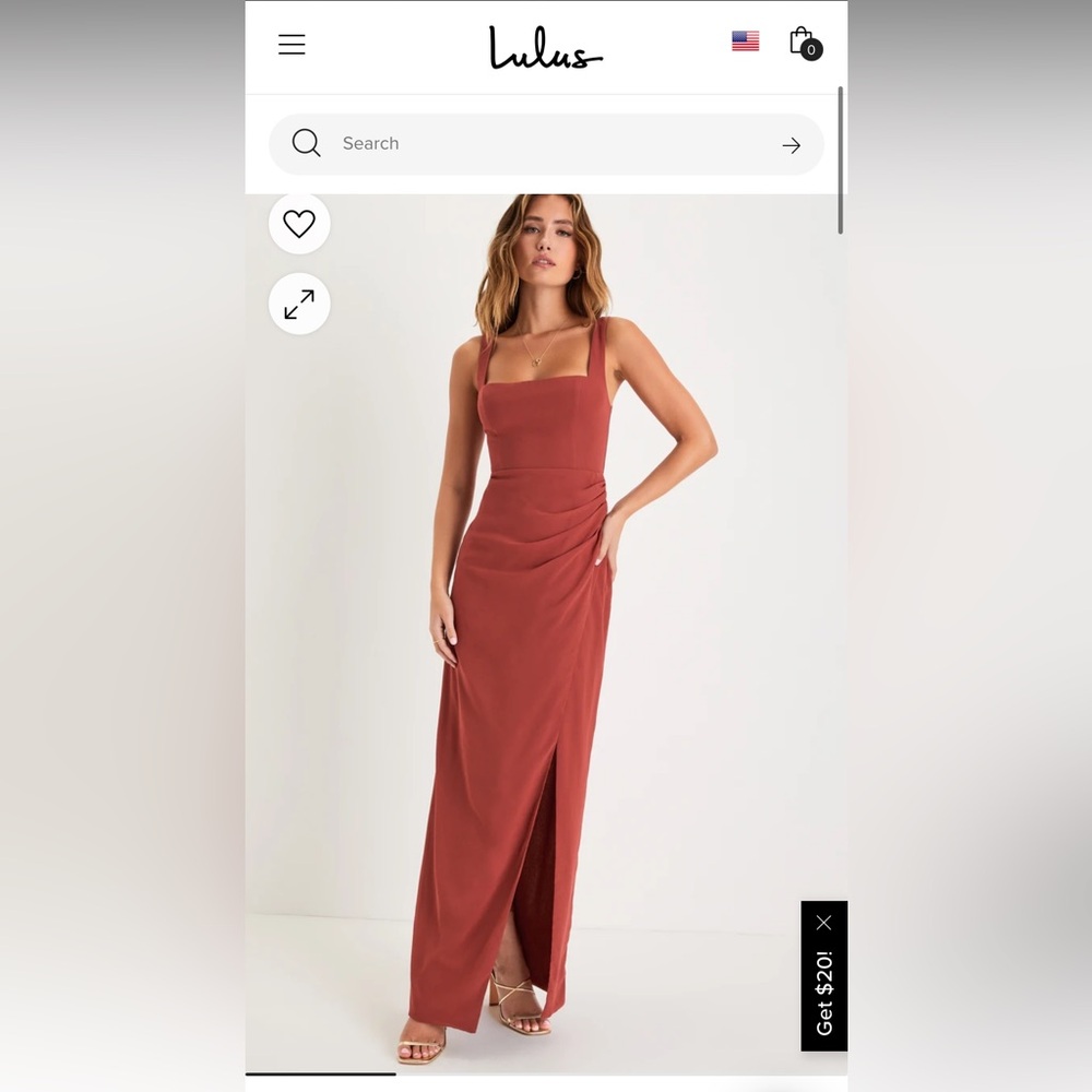 BOUTIQUE - Lulus Maxi Dress - BRAND NEW (XS)